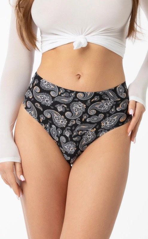 Dámské kalhotky Paisley simple string Maxi - Julimex