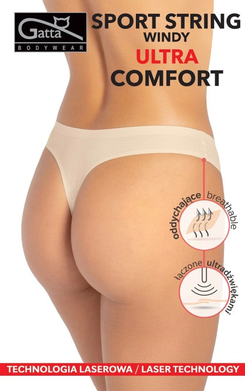 Tanga 41669 Sport String Windy Ultra Comfort - Gatta