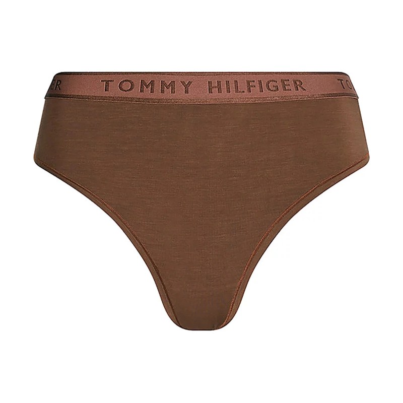 Dámská tanga Modal High Waist UW0UW03812-GTR - Tommy Hilfiger