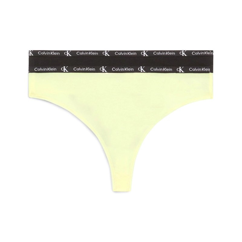 Dámská tanga 1996 2Pack QD3990E-BP5 - Calvin Klein - Dámské spodní prádlo kalhotky a&nbsp;tanga tanga