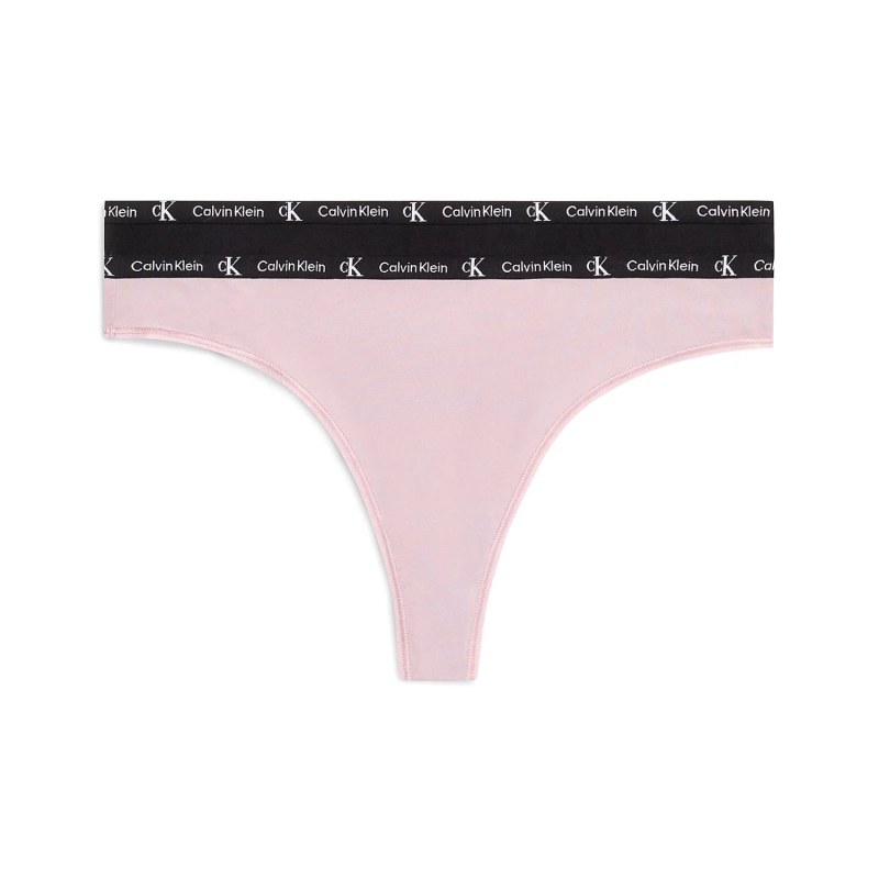 Dámská tanga Micro 1996 2Pack QD5035E-C4U - Calvin Klein - Dámské spodní prádlo kalhotky a&nbsp;tanga tanga