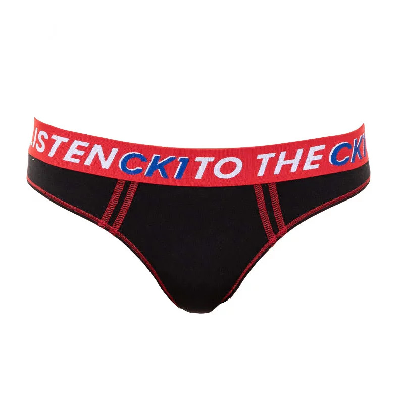 Dámská tanga QF5932E-001 - Calvin Klein