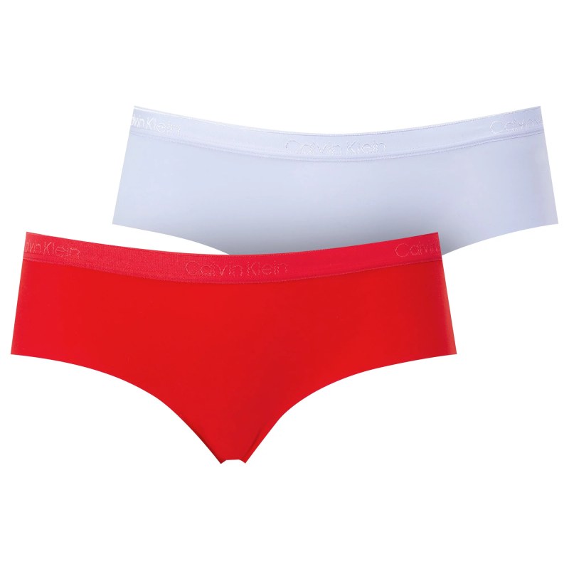 Dámská tanga 2Pack QD3695E-XCC - Calvin Klein