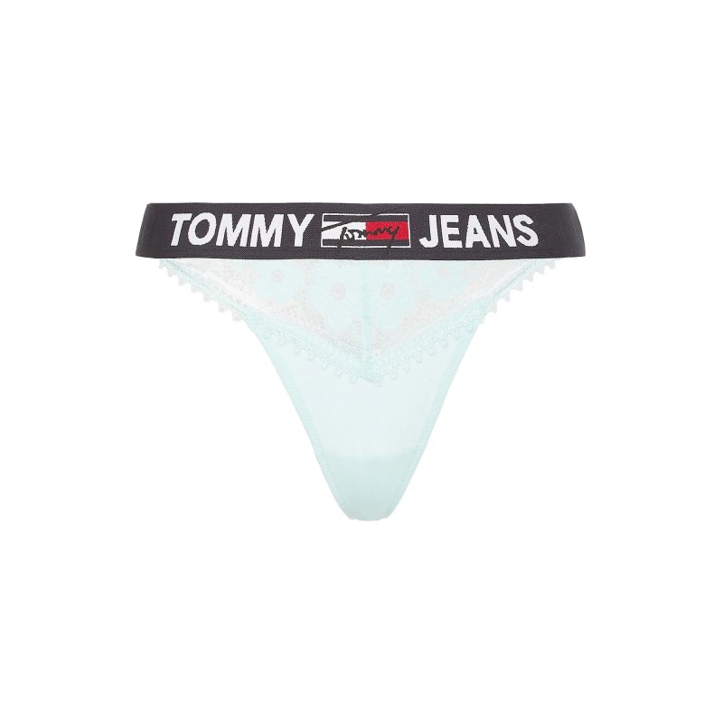 Dámská tanga Jeans Lace UW0UW03950-C94 - Tommy Hilfiger - Dámské spodní prádlo kalhotky a&nbsp;tanga tanga