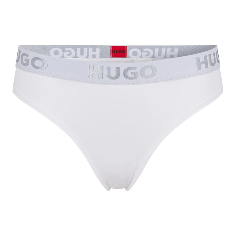 BOSS Dámská tanga Sporty Logo 50469651-100 - HUGO - Dámské spodní prádlo kalhotky a&nbsp;tanga tanga