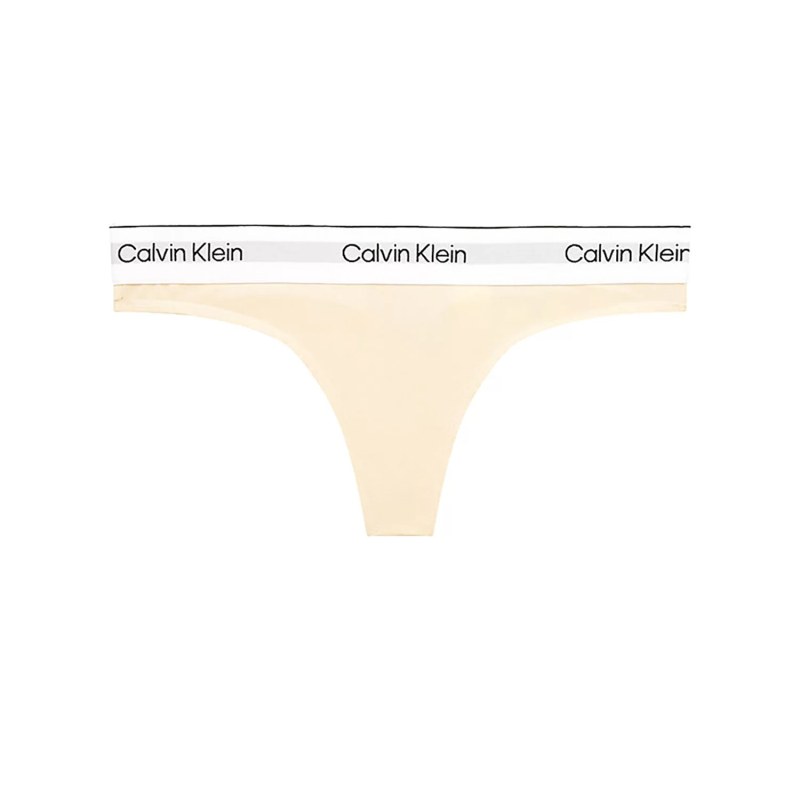 Dámská tanga Modern Cotton Nat QF7050E-ACK - Calvin Klein - Dámské spodní prádlo kalhotky a&nbsp;tanga tanga