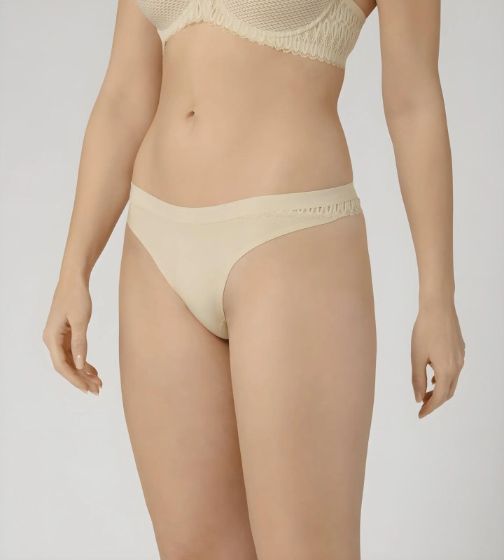Dámské tanga Aura Spotlight High Leg String - Triumph
