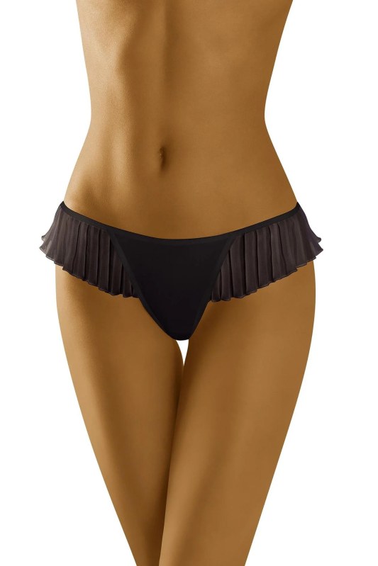 Tanga Maracato Black - Wol-Bar - Dámské spodní prádlo kalhotky a&nbsp;tanga tanga