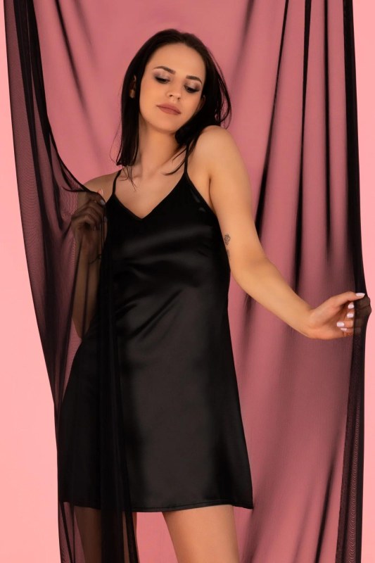 Mirdama Černá košilka + tanga ZDARMA! - LivCo Corsetti