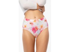 Kalhotky Peony Simple Maxi bílo-čersvené - Julimex
