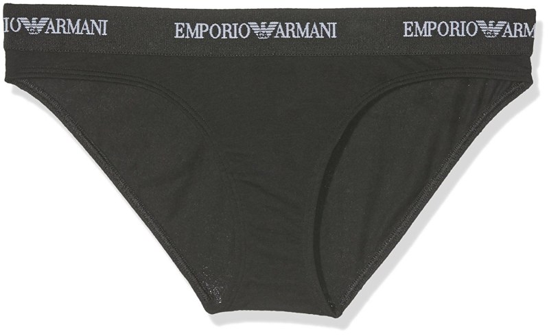 Kalhotky 2pcs 163334 CC317 07320 černá - Emporio Armani - Dámské spodní prádlo kalhotky