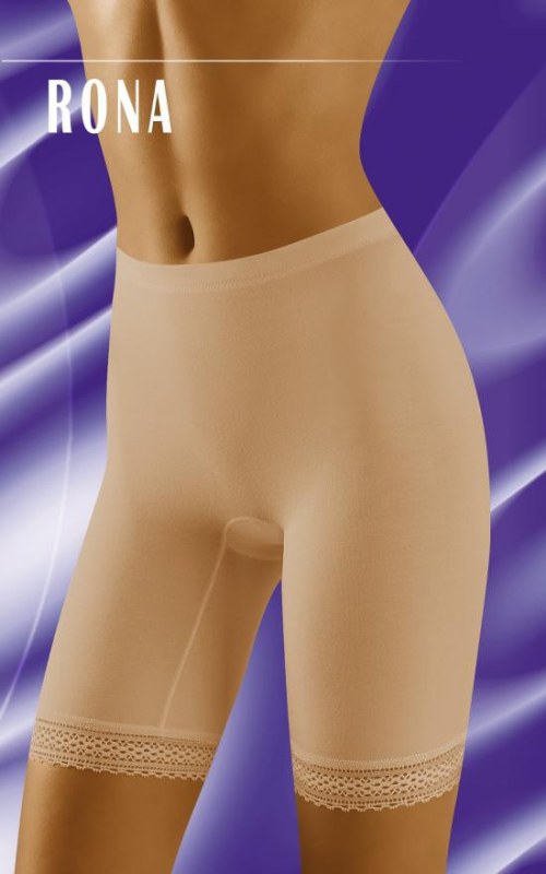Dámské kalhotky s dlouhými nohavicemi Rona Béžová - Wolbar - Dámské spodní prádlo kalhotky