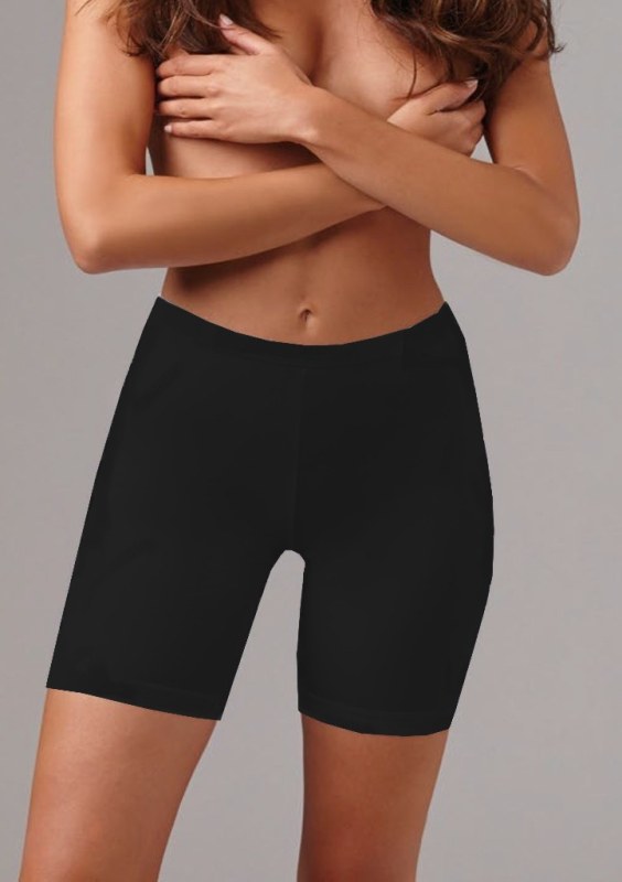 Dámské kalhotky s delší nohavičkou Cinzia černá - Lovelygirl - Dámské spodní prádlo kalhotky