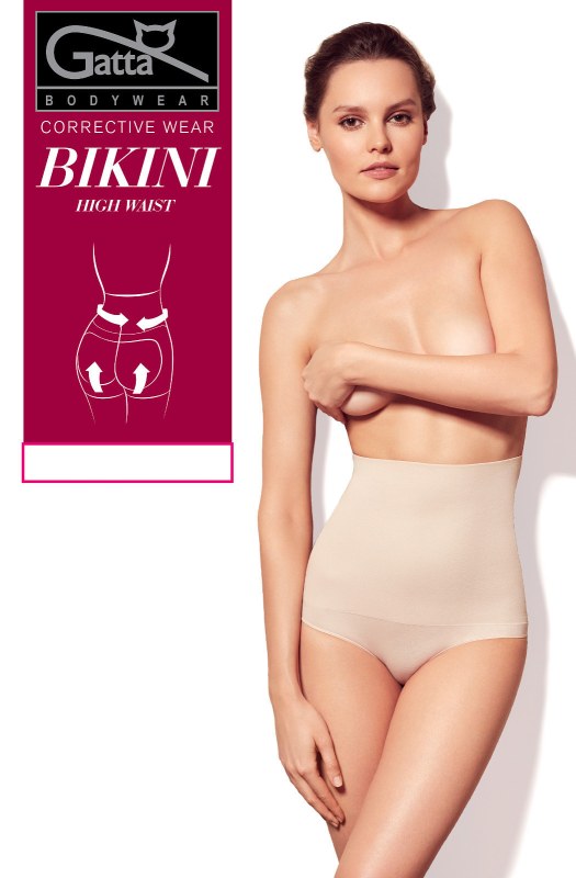 Dámské kalhotky Corrective Bikini High Waist 1464S - Gatta Dámské kalhotky Corrective Bikini High Waist 1464S - Gatta - Dámské spodní prádlo kalhotky