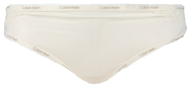 Brazilské kalhotky QF5152E - 101 - krémová - Calvin Klein - Dámské spodní prádlo kalhotky