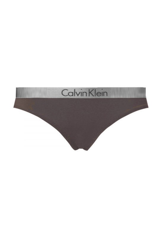 Kalhotky D3435E-4SP hnědá - Calvin Klein - Dámské spodní prádlo kalhotky