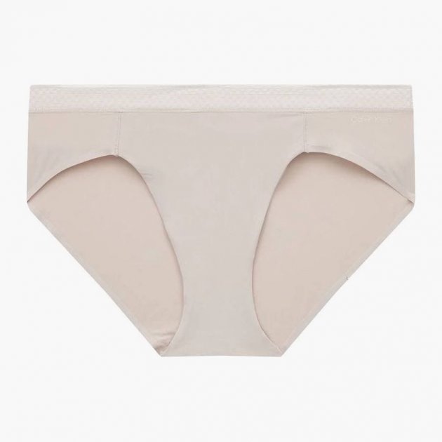 Dámské kalhotky QF6308E -TRN - Pudrová- Calvin Klein - Dámské spodní prádlo kalhotky