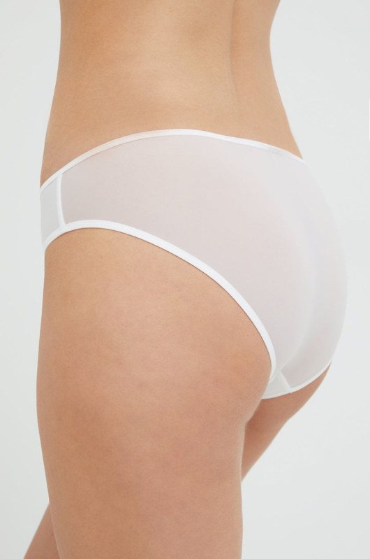 Dámské kalhotky QF6817E 100 bílá - Calvin Klein - Dámské spodní prádlo kalhotky