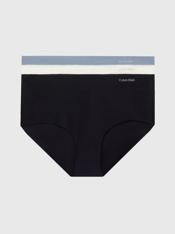 Dámské kalhotky 3Pack 000QD3559E NP0 vícebarevné - Calvin Klein - Dámské spodní prádlo kalhotky
