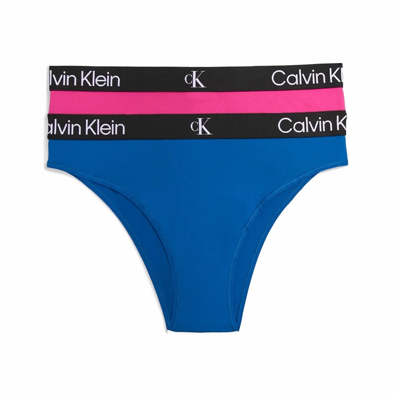 Dámské brazilky Micro 1996 2Pack QD5037E-C0Z - Calvin Klein Dámské brazilky Micro 1996 2Pack QD5037E-C0Z - Calvin Klein - Dámské spodní prádlo kalhotky