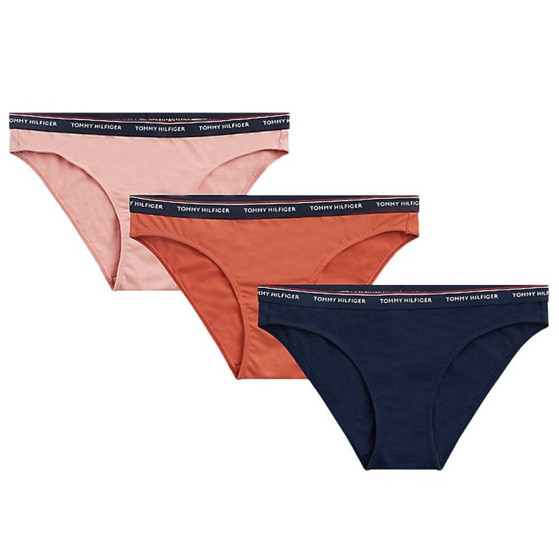 Dámské kalhotky 3Pack UW0UW00043-077 - Tommy Hilfiger Dámské kalhotky 3Pack UW0UW00043-077 - Tommy Hilfiger - Dámské spodní prádlo kalhotky