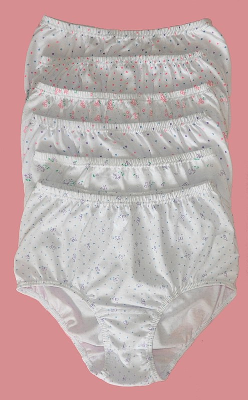 Dámské kalhotky Angelika Classic A´6 S-M - Dámské spodní prádlo kalhotky