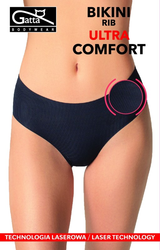 Dámské kalhotky Gatta 41003 Bikini RIB Ultra Comfort S-XL