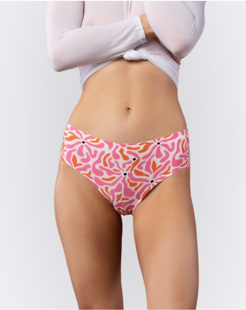 Dámské kalhotky brazilky Julimex Simple Brasil Lollipop S-XL - Dámské spodní prádlo kalhotky