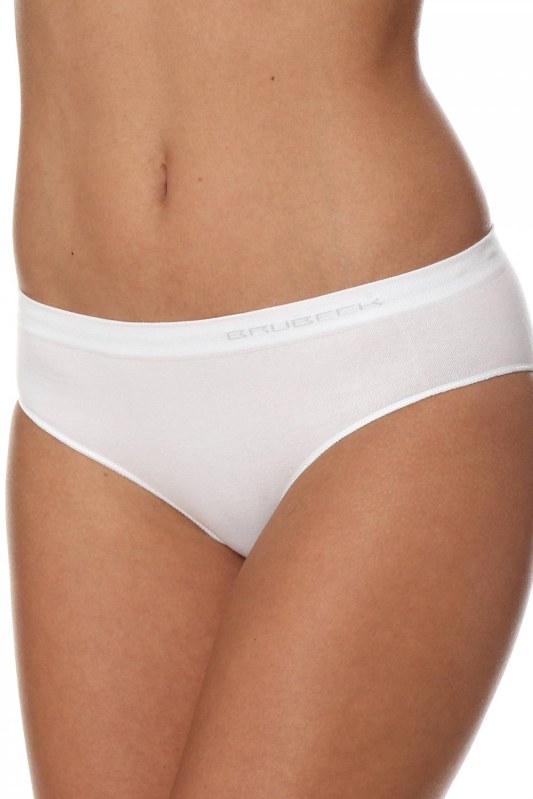 Dámské brazilky 00043A white - BRUBECK - Dámské spodní prádlo kalhotky