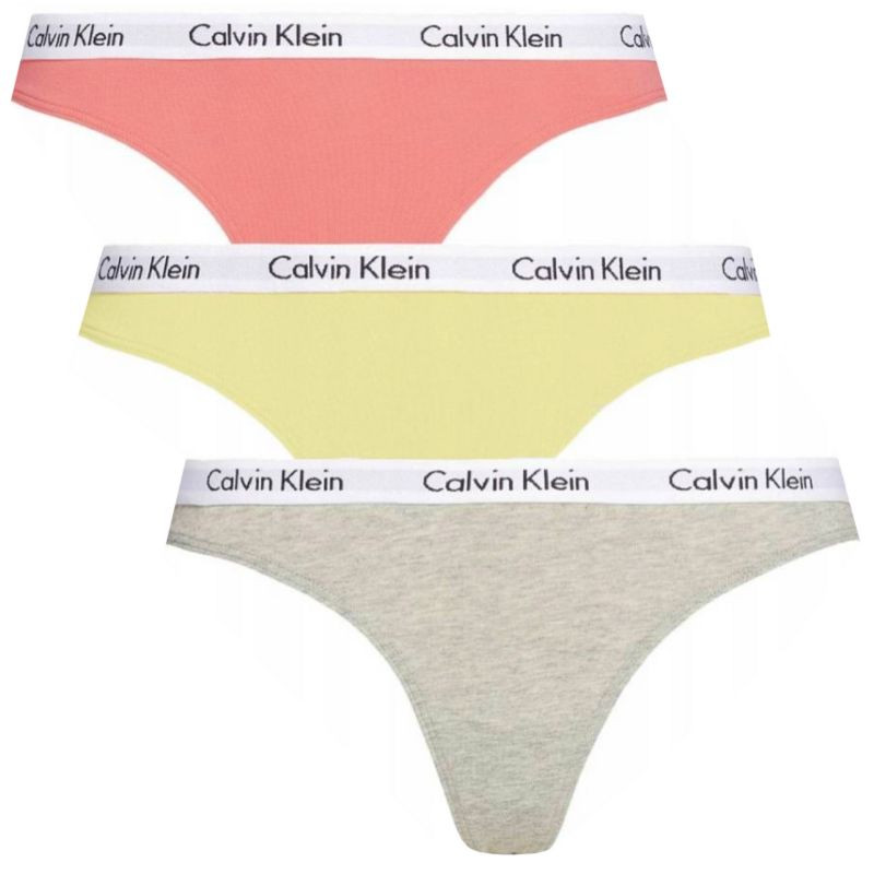 Calvin Klein Tanga W QD3587E dámské kalhotky - Dámské spodní prádlo kalhotky