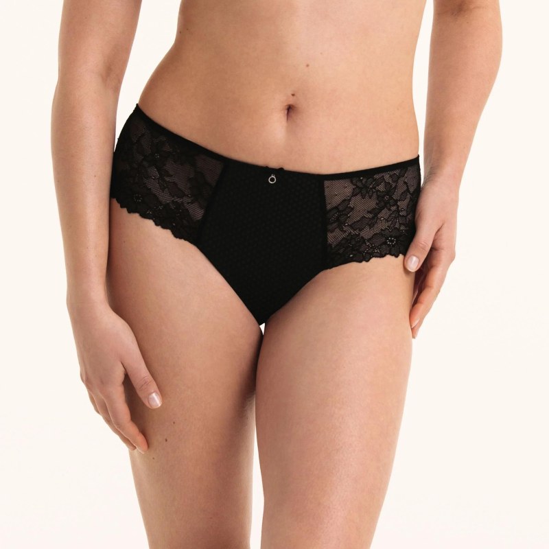 Eloise shorty . 1394 black - RosaFaia - Dámské spodní prádlo kalhotky