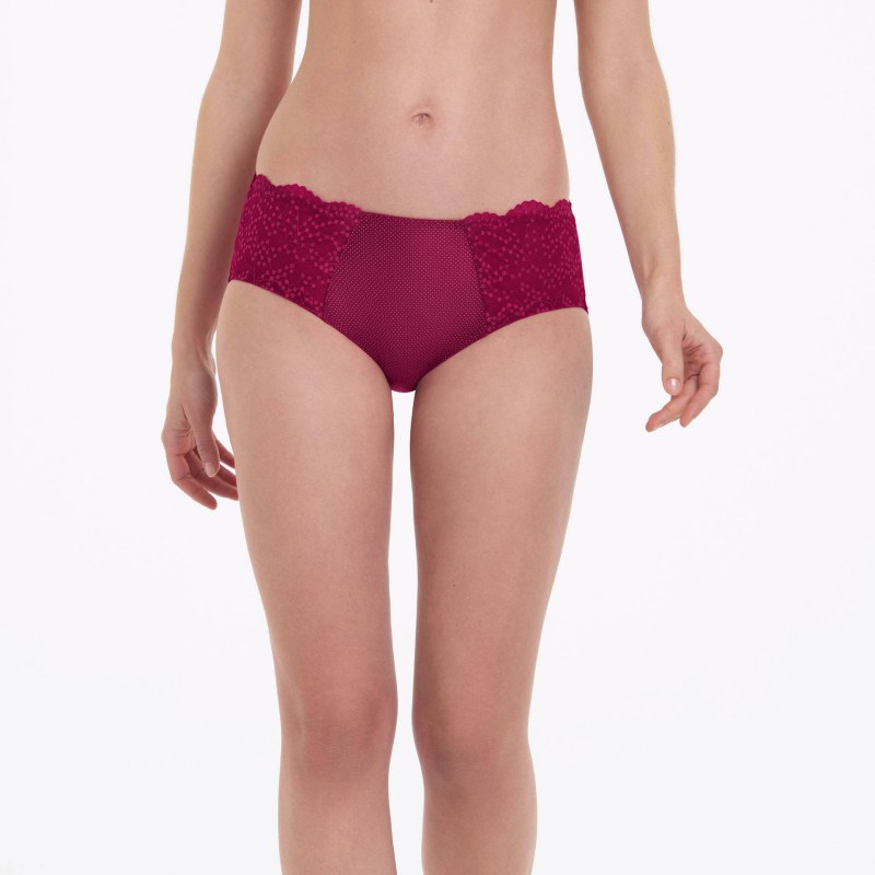 Orely vyšší kalhotky 1382 cherry red - Anita Classix - Dámské spodní prádlo kalhotky