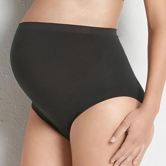 Seamless těhotenské kalhotky . 1502 black - Anita Maternity - Dámské spodní prádlo kalhotky
