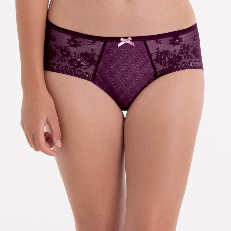 Rosemary hipster 1384 purple - RosaFaia Rosemary hipster 1384 purple - RosaFaia - Dámské spodní prádlo kalhotky