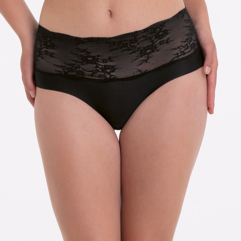 Essential Lace vyšší střih 1304 černá - Anita Classix Essential Lace vyšší střih 1304 černá - Anita Classix - Dámské spodní prádlo kalhotky