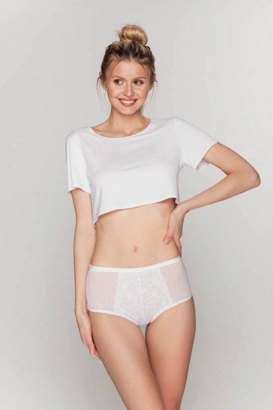 Kalhotky BBl 152 White - Babell Kalhotky BBl 152 White - Babell - Dámské spodní prádlo kalhotky
