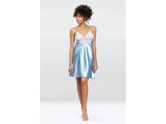 Dámská košilka Luna Baby Blue chemise - Dkaren