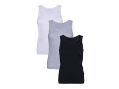 Dámská košilka Eldar 3Pack Camisole Clarissa Black/White/Grey