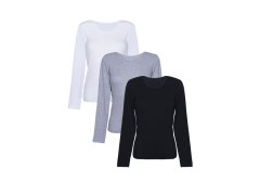 Dámská košilka Eldar 3Pack Camisole Irene Black/Wihte/Light Grey