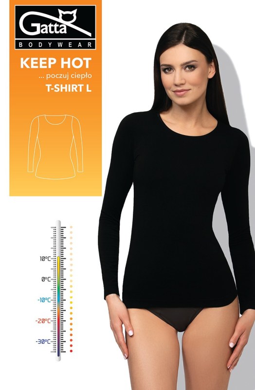 Dámský nátělník Gatta 42077 T-Shirt Keep Hot Women S-XL - Dámské spodní prádlo košilky