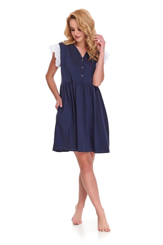Dámská těhotenská košile 9903 blue - Doctornap