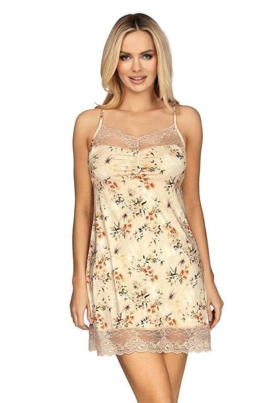 Luxusní dámská košilka Vetana se vzorem květin - Dámské spodní prádlo košilky