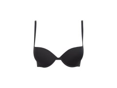 Podprsenka push-up Microfiber 162394 CC203 00020 černá - Emporio Armani