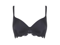 Balkonová podprsenka Mousse Pizzo černá - Lormar