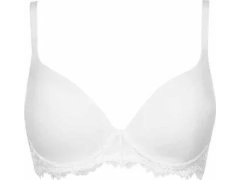 Balkonová podprsenka Mousse Pizzo bílá - Lormar