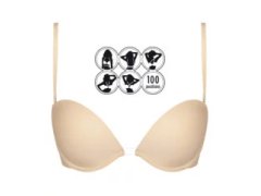 Dámská podprsenka s mnoha možnostmi řešení ramínek MULTIWAY BRA W9243 - WONDERBRA