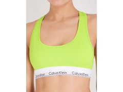 Sportovní podprsenka F3785E - ZIR - Neon žlutá - Calvin Klein