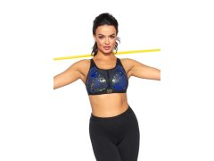 Dámská sportovní podprsenka NAOMI modro/černá - Ava