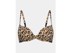 Dámská podprsenka O3YC01KBUT0 - P1CA vzor leopard - Guess