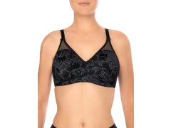 Dámská podprsenka Vision Bloom 0203288 434 black bloom - Felina